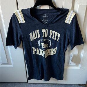 Colosseum Navy and Gold Panthers Tee